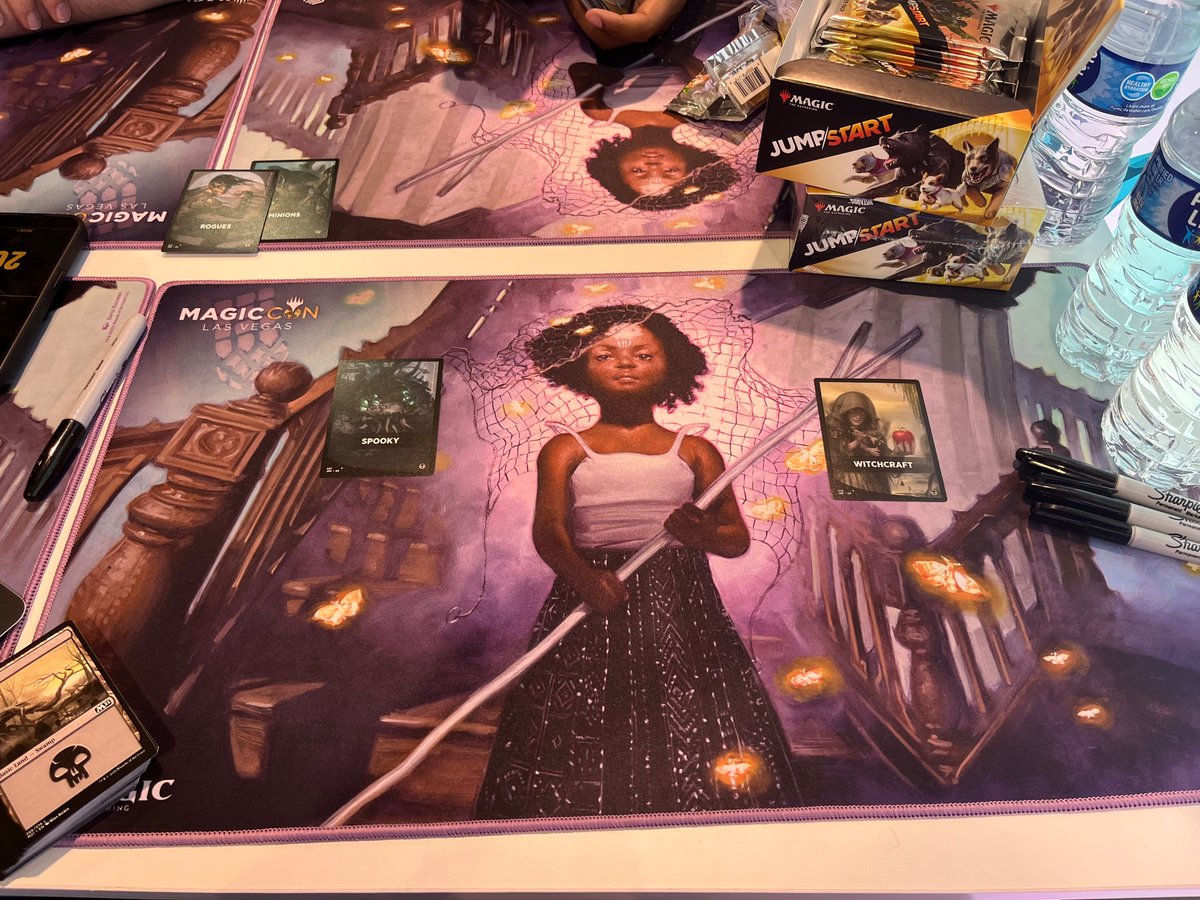 EDHRECast (@edhrecast) on Twitter photo If you want to score this convention exclusive Aminatou playmat, the only place you can find it is over at the <a href="/UltimateGuard/">Ultimate Guard</a> booth. Make sure to stop by before they run out! If you want to score this convention exclusive Aminatou playmat, the only place you can find it is over at the <a href="/UltimateGuard/">Ultimate Guard</a> booth. Make sure to stop by before they run out!