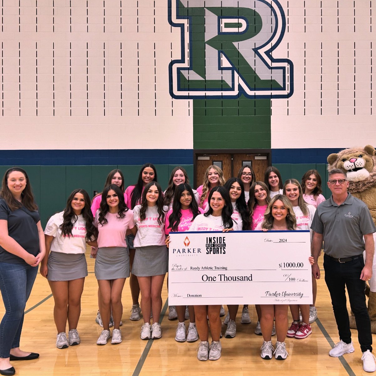Thank you to <a href="/ihss_dfw/">DFW Inside High School Sports</a> &amp; @parkeruniversity for the donation and recognition of our AT Program! So grateful to be honored &amp; provided opportunities to continue to build relationships with other allied health professions and continuing education opportunities at Parker University!