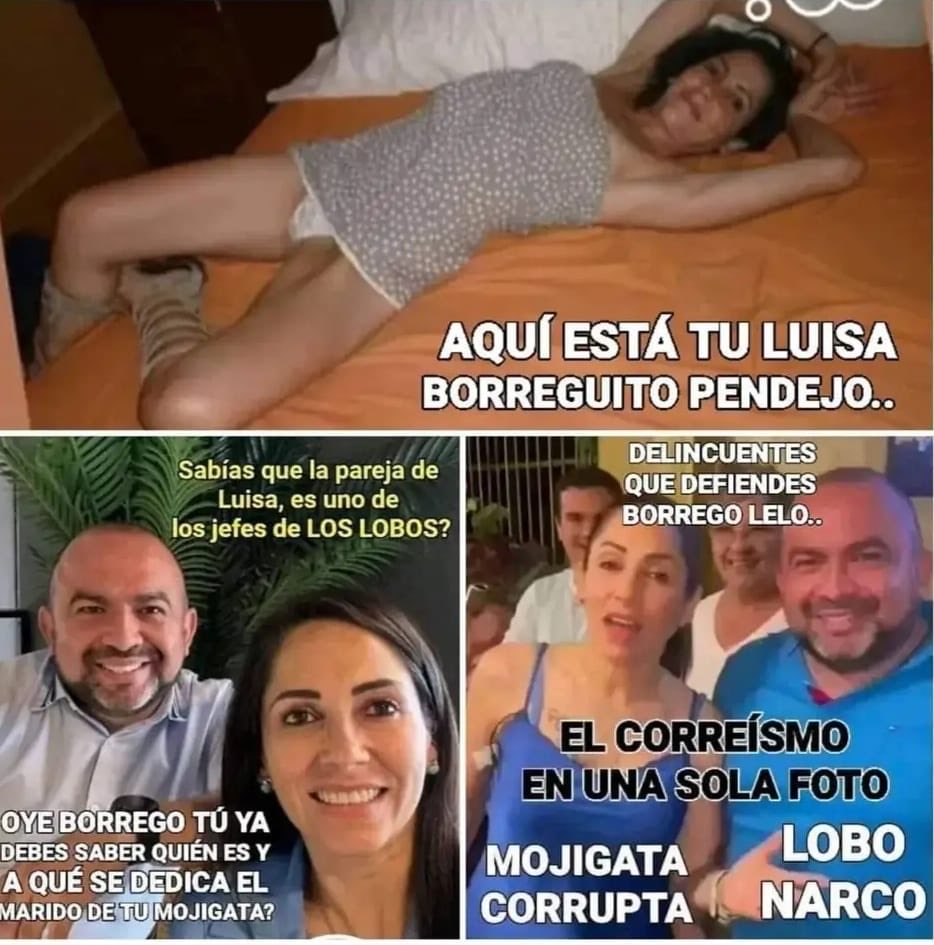 Y estas fotos fueron compartidas por la misma Lucha hace algún tiempo