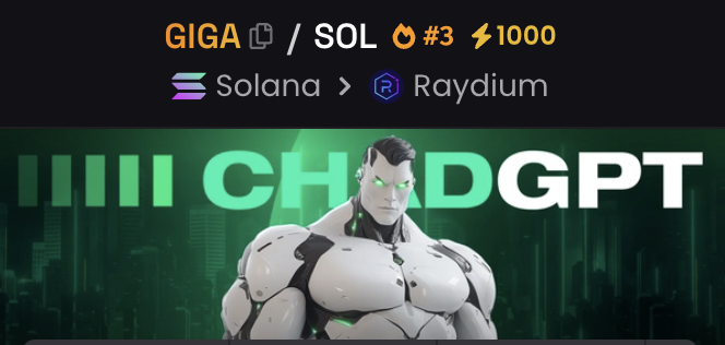 CryptoChad101's tweet photo. 🪙: $GIGA
✖️: https://t.co/5ghWKm597J
✈️: https://t.co/eQOadf2qea
🌐: https://t.co/qKe1TacUGh
🚀: 696K
N2jAJu9ymjNwvKuSWJ4EvmS94MsxkNGL64g2xPPpump
🦅: https://t.co/b5ojZljqwC
#tateterminal #solana #andrewtate #bullrun #memecons #crypto #BTC #Eth #Solana #CTO #100x
#GIGA https://t.co/eVafqYe5ZV
