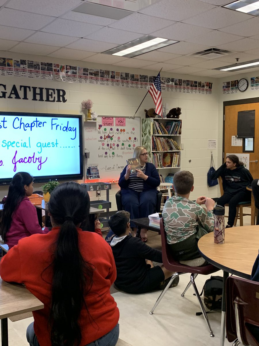 Lesley Carmichael (@lessonswithmsc) on Twitter photo Thank you Mrs. Jacoby from <a href="/CherokeeSchools/">Cherokee Co. Schools</a> for being our special reader for First Chapter Friday. Thank you Mrs. Jacoby from <a href="/CherokeeSchools/">Cherokee Co. Schools</a> for being our special reader for First Chapter Friday.