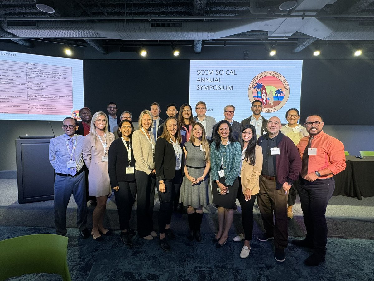 SCCM SoCal Chapter (@sccmsocal) on Twitter photo Our SCCM SoCal Chapter members with <a href="/SCCMPresident/">Jose L. Pascual, MD, PhD, FRCS(C), FACS, FCCM</a> at the Annual Symposium! Our SCCM SoCal Chapter members with <a href="/SCCMPresident/">Jose L. Pascual, MD, PhD, FRCS(C), FACS, FCCM</a> at the Annual Symposium!