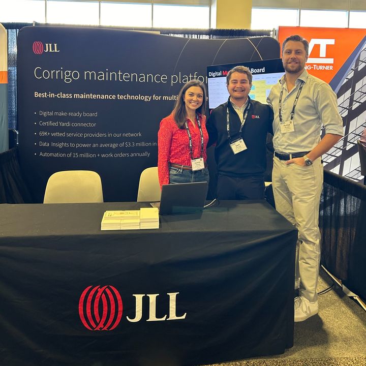 JllTechnologies's tweet image. That&apos;s a wrap for our team at the NMHC OPTECH conference and expo!

The event was packed with networking opportunities, knowledge sharing and demos of our CMMS solution, Corrigo.

#OPTECH2024 #Multifamily #Corrigo 
@ApartmentWire
