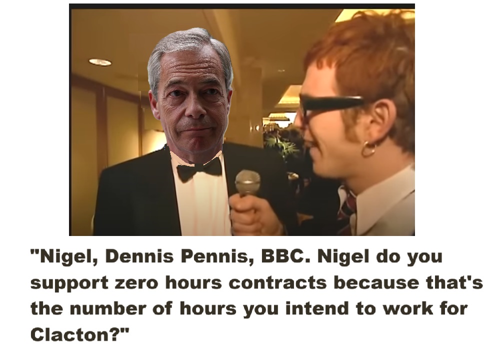🚨#Clacton and Dennis Pennis are trending
