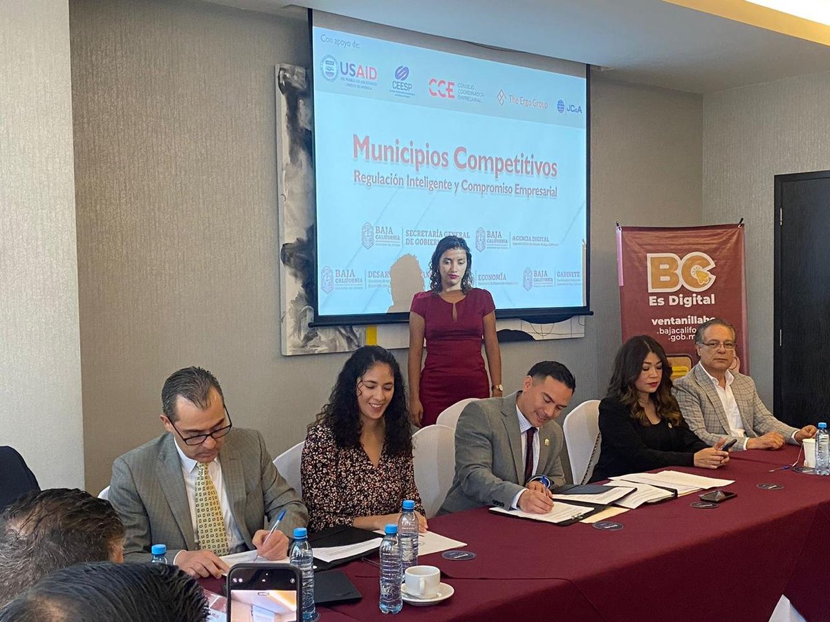 The Ergo Group (@theergogroup) on Twitter photo Mejorar la regulación de los Directores Responsables de Obra en #BajaCalifornia fortalecerá la seguridad en la construcción y reducirá el riesgo de corrupción. Un gran avance para la competitividad regional. <a href="/CEESP1/">Centro de Estudios Económicos del Sector Privado</a> <a href="/BCGobierno/">BC GOBIERNO</a> <a href="/USAIDMX/">USAID México</a> Mejorar la regulación de los Directores Responsables de Obra en #BajaCalifornia fortalecerá la seguridad en la construcción y reducirá el riesgo de corrupción. Un gran avance para la competitividad regional. <a href="/CEESP1/">Centro de Estudios Económicos del Sector Privado</a> <a href="/BCGobierno/">BC GOBIERNO</a> <a href="/USAIDMX/">USAID México</a>