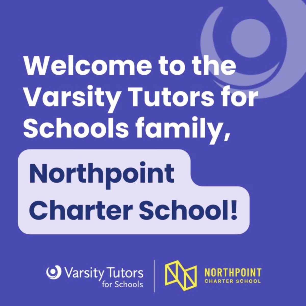 Welcome to the Varsity Tutors family, Northpoint Charter School!

Northpoint joins over 500 school districts across the country that are using our Varsity Tutors for Schools platform to supplement classroom learning and close learning gaps through interactive study tools,