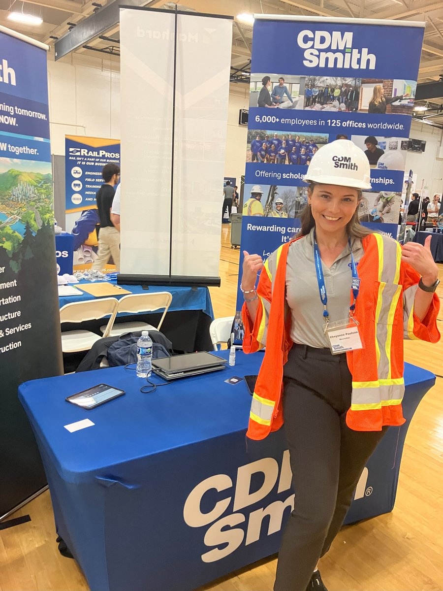 CDMSmith's tweet image. Our rock star recruiters are back from college tours feeling connected and sharper than ever after helping young professionals envision their own success and a career at CDM Smith. Here's to new beginnings and the adventures that lie ahead! 📈🎓  #NextIsNowAtCDMSmith