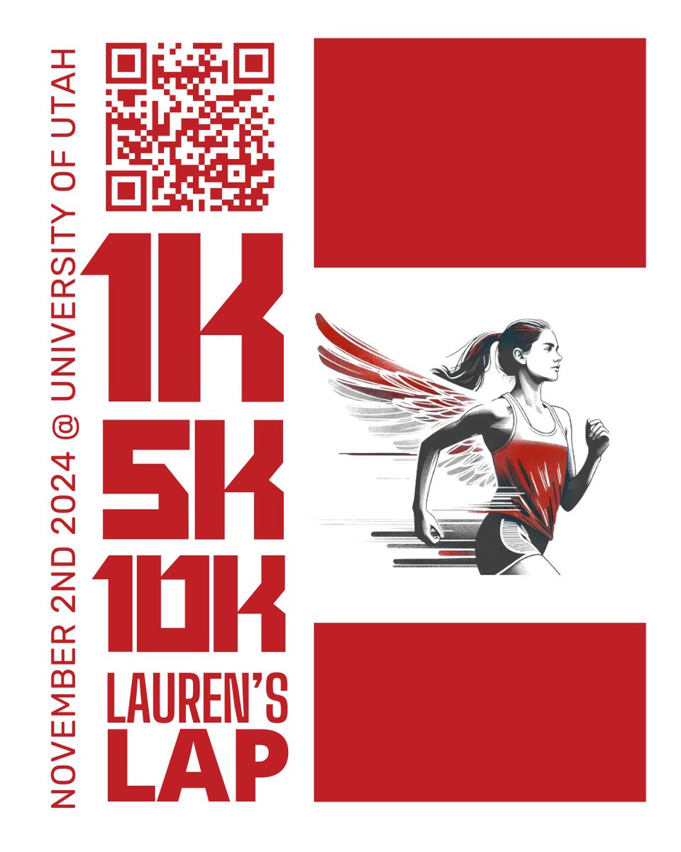 Utah T&F/XC (@utahtrackxc) on Twitter photo Sign up for Lauren's Lap and/or donate to the <a href="/LMC_Foundation/">Lauren McCluskey Foundation</a> below! Don't forget to also join us that evening for the Safety at Sunset auction dinner!
🖊️➡️ runsignup.com/Race/UT/SaltLa…
#GoUtes | #ForLauren 💜💜💜 Sign up for Lauren's Lap and/or donate to the <a href="/LMC_Foundation/">Lauren McCluskey Foundation</a> below! Don't forget to also join us that evening for the Safety at Sunset auction dinner!
🖊️➡️ runsignup.com/Race/UT/SaltLa…
#GoUtes | #ForLauren 💜💜💜