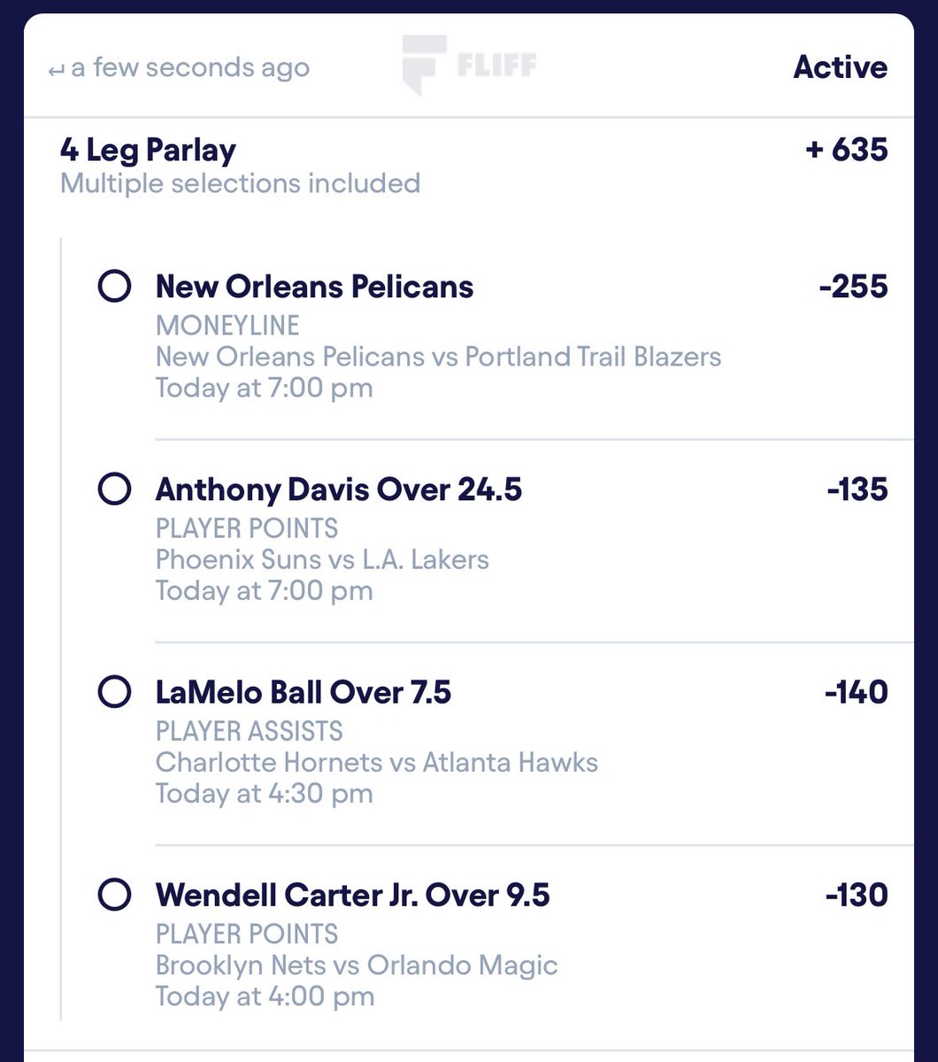 LOCK IN 👁️👁️ #fliff pp slip coming soon

#gamblingtwitter #prizepicklocks #prizepicks #underdog  #sleeperapp  #sleeperpicks  #chalkboard #nba  #nhl