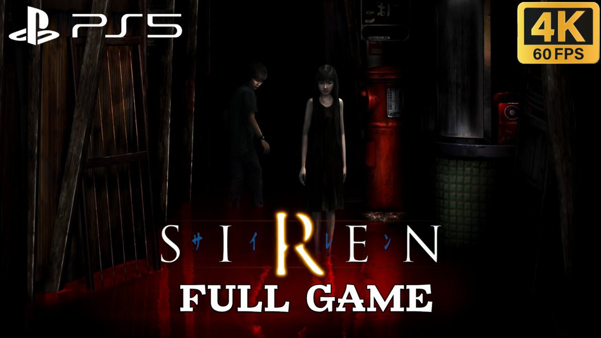 JohnSilvaGaming's tweet photo. New Full Video Siren is Out Now
#Siren, #ProjectSiren, #JapanStudio, #Sony, #YouTube, #YoutubeGaming, #Gaming, #PS5, #Walkthrough, #Gameplay
Link in Replies https://t.co/ewci98u5MH