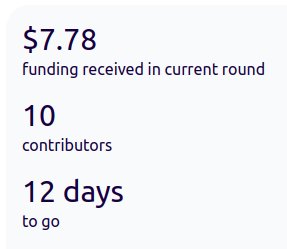 QuadraticId's tweet image. We would like to thank all those who have contributed so far to our project in the @gitcoin GG22 OSS - dApps and Apps Funding Round.

It has been an amazing start 👏

#QuadraticSystems #Archiving #QUAD #GG22