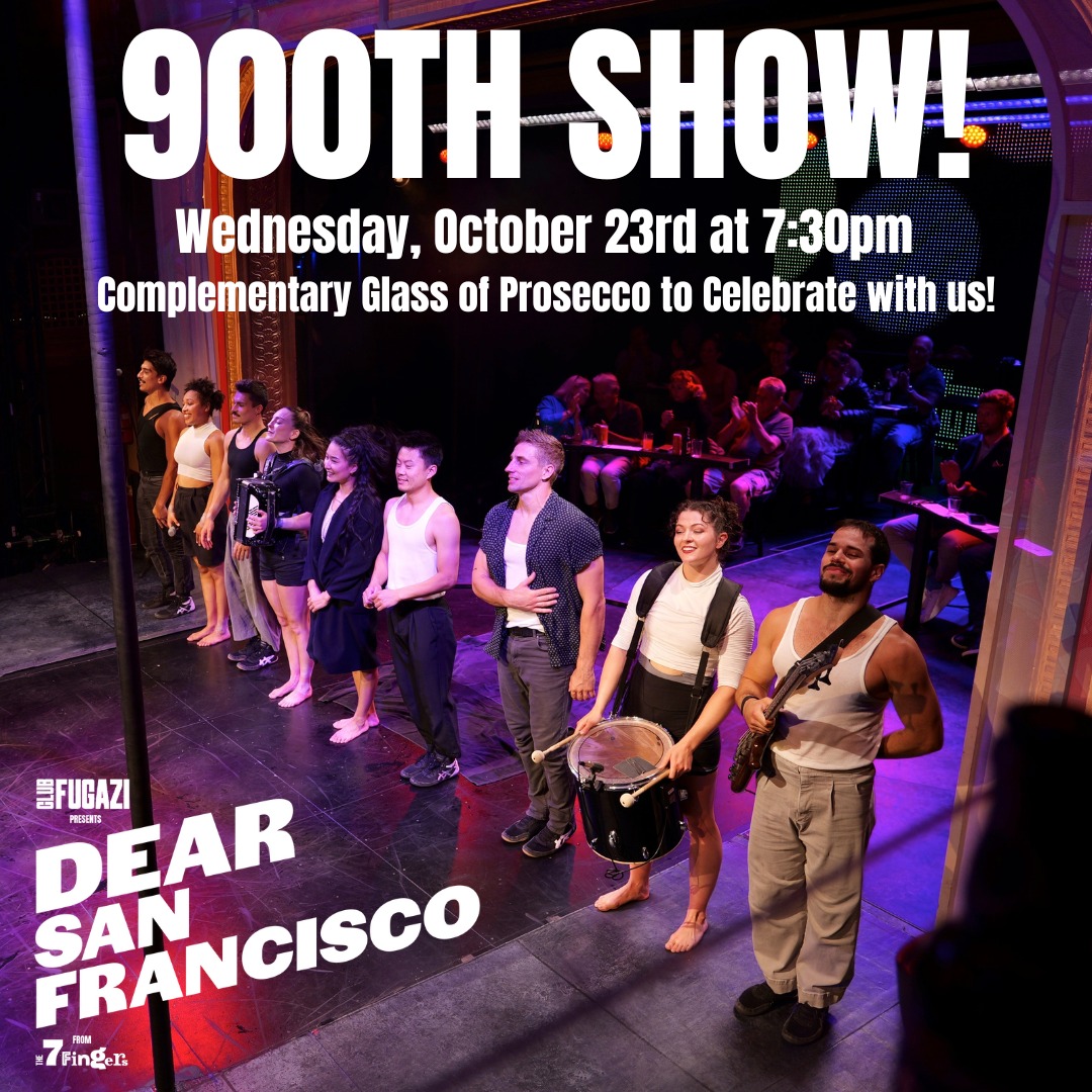 Dear San Francisco 😱 This week was the 900th show <a href="/clubfugazisf/">Club Fugazi</a>
