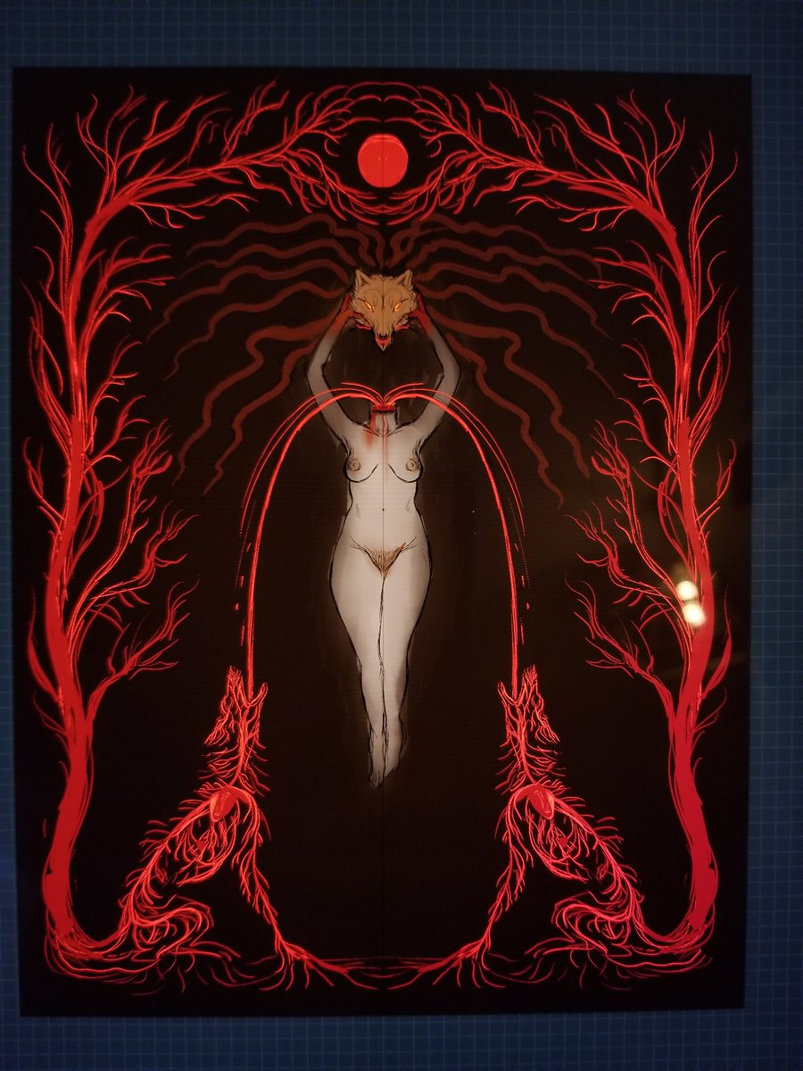 ArtOfMaquenda's tweet image. Browsed through my old sketches from that same period and refined it a bit.. I like certain themes eheh