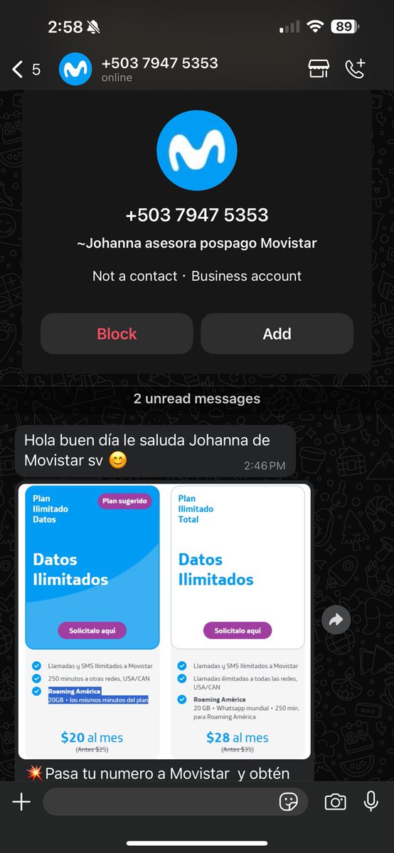 Osurias's tweet photo. @movistar_sv @Defensoria_910 @SIGETSV En serio ya no sé qué más hacer, parecen una broma de mal gusto. Qué carajos tengo que hacer para que me dejen en paz? @movistar_sv @Movistar_Team 

@SIGETSV @Defensoria_910 https://t.co/YlQnEd4GZl
