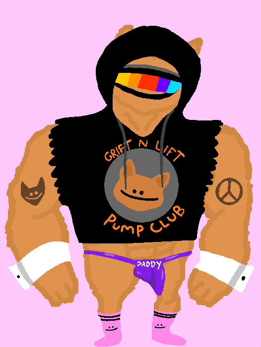 griftmo's tweet photo. dont even ask for whitelist bros. 

only way to get a griftmo is if you fucking LIFT. https://t.co/UbUR7N47ZB