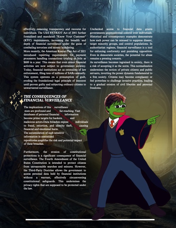 naomibrockwell's tweet image. There is a BIG financial privacy movement brewing. @TheVladCostea got dozens of contributors to share their research in his new financial privacy magazine being release later this month. 
Here&apos;s a sneak peek of my article.
#PrivacyAwarenessWeek
#privacc
priv/acc