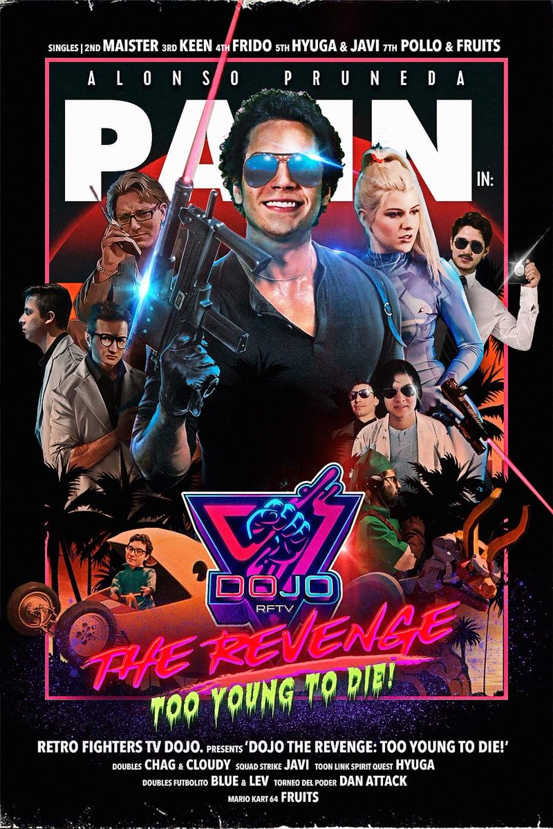 RS | SBx | Kuro Dan (@sotomayordan) on Twitter photo Es 2019, no hay covid, no hay drama, tops, casuales, veteranos, nuevas promesas, sobrios, pachecos, todos disfrutan, te pides un Fredocombo y esperas salir en el poster de la semana o llevarte #MiMedalla, sonríes, la vida es buena, estás en el <a href="/Retrofighters/">Retro Fighters TV</a> Dojo. ❤️ #SmashMX Es 2019, no hay covid, no hay drama, tops, casuales, veteranos, nuevas promesas, sobrios, pachecos, todos disfrutan, te pides un Fredocombo y esperas salir en el poster de la semana o llevarte #MiMedalla, sonríes, la vida es buena, estás en el <a href="/Retrofighters/">Retro Fighters TV</a> Dojo. ❤️ #SmashMX