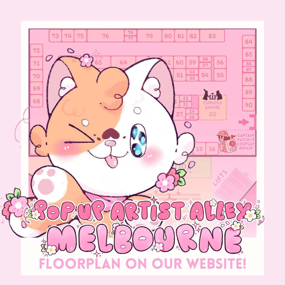 🌸 𝙀𝙫𝙚𝙣𝙩 𝙛𝙡𝙤𝙤𝙧𝙥𝙡𝙖𝙣 𝙞𝙨 𝙣𝙤𝙬 𝙡𝙞𝙫𝙚! 🌸 𝘧𝘪𝘯𝘥 𝘵𝘩𝘦 𝘮𝘢𝘱 𝘰𝘯 𝘰𝘶𝘳 𝘸𝘦𝘣𝘴𝘪𝘵𝘦: kaigaconvention.com.au/upcoming-event…