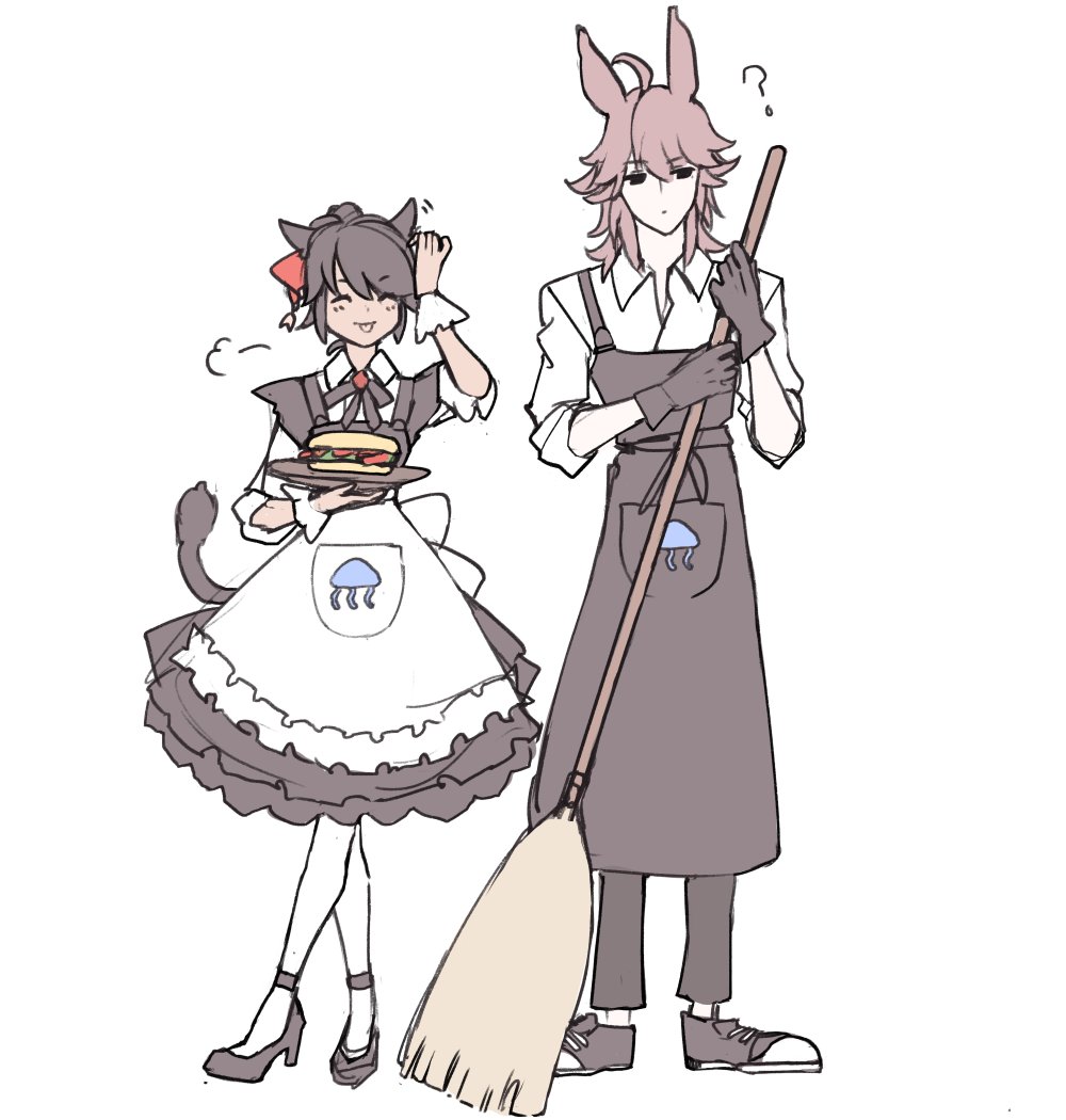 Lenzzeyy's tweet photo. Doodles of my sweeties #ff14ar https://t.co/yuaxD3SADr