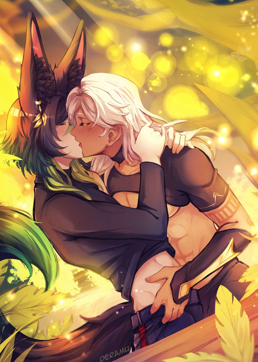 Sweet kiss in the forest💜✨💚

#cynonari #cynari