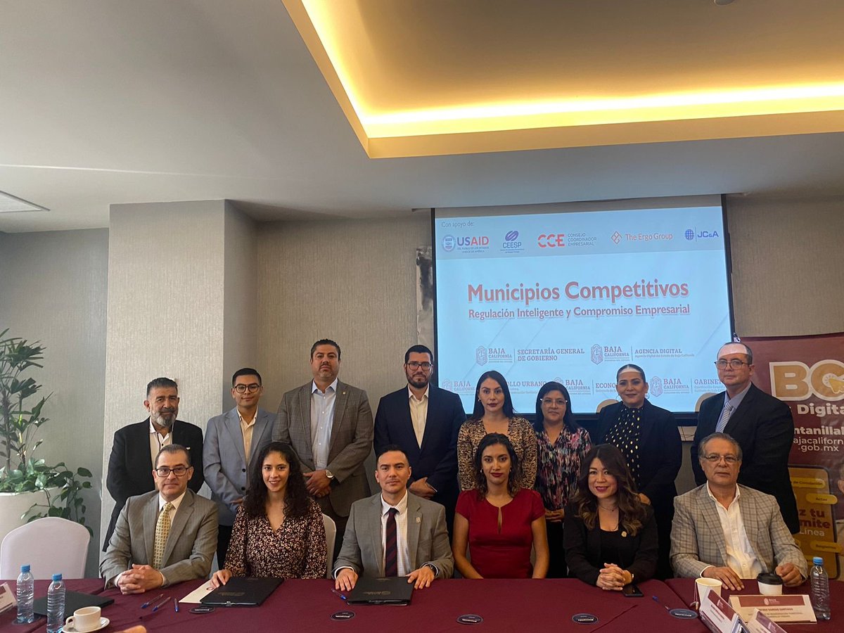 The Ergo Group (@theergogroup) on Twitter photo A través del proyecto "Municipios Competitivos", <a href="/CEESP1/">Centro de Estudios Económicos del Sector Privado</a> y <a href="/BCGobierno/">BC GOBIERNO</a> buscan optimizar los permisos de construcción, beneficiando a empresarios y autoridades locales. <a href="/USAIDMX/">USAID México</a> <a href="/gobtijuanamx/">Ayuntamiento Tijuana</a> A través del proyecto "Municipios Competitivos", <a href="/CEESP1/">Centro de Estudios Económicos del Sector Privado</a> y <a href="/BCGobierno/">BC GOBIERNO</a> buscan optimizar los permisos de construcción, beneficiando a empresarios y autoridades locales. <a href="/USAIDMX/">USAID México</a> <a href="/gobtijuanamx/">Ayuntamiento Tijuana</a>