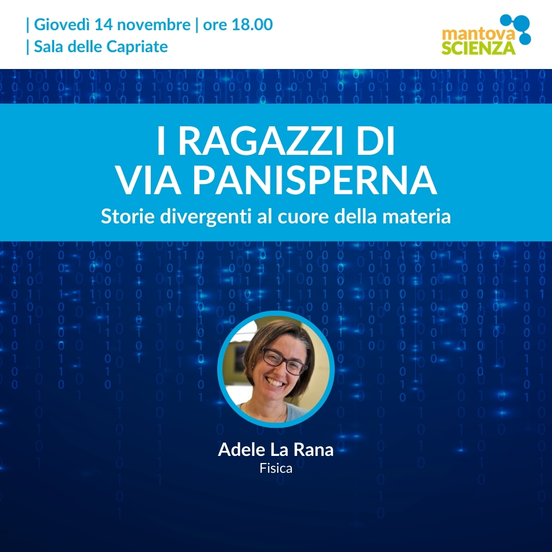 Dopo tanta scienza, finalmente un po' di storia! 😄
Scherzi a parte, vi suggeriamo di non perdervi una narrazione che metterà in luce il rapporto tra lo scienziato👨‍🔬 e la comunità, ma anche tra l’individuo e la Storia collettiva.

#MantovaScienza #MS24