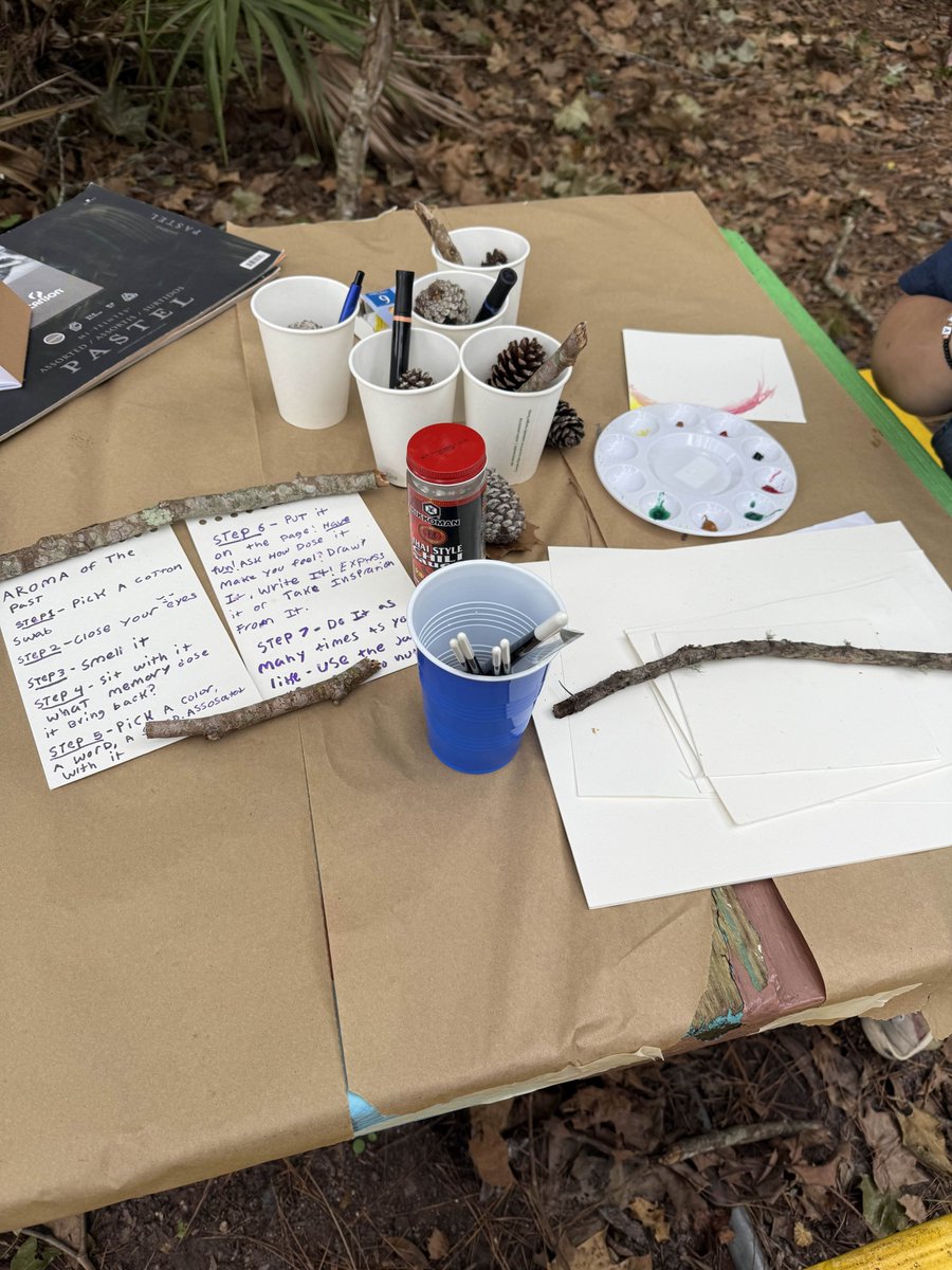 TalonReview's tweet image. The Talon Review swooped into Eco-Arts Night on Oct. 18th. After a night of embracing nature, practicing mindfulness, and learning how to make eco-friendly artwork with cyanotype printing, we're flying high into our next publication season!