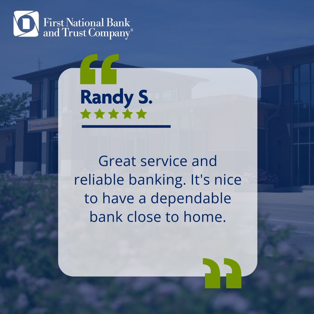 Dependable. Approachable. Resilient. FNBT: Always Here. trst.in/ZNyYPh