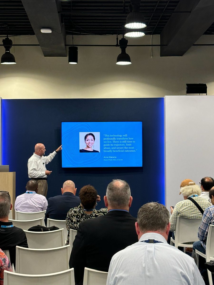 What an incredible week at the <a href="/Gartner_inc/">Gartner</a> Orlando IT Symposium/Xpo™! Dr. <a href="/stevemayner/">stevemayner</a> presented on #ResponsibleAI and had many powerful convos with attendees. 

Next stop, Gartner Barcelona IT Symposium/Xpo™ (Nov 4-7). Attending? Stop by our booth and say hello!