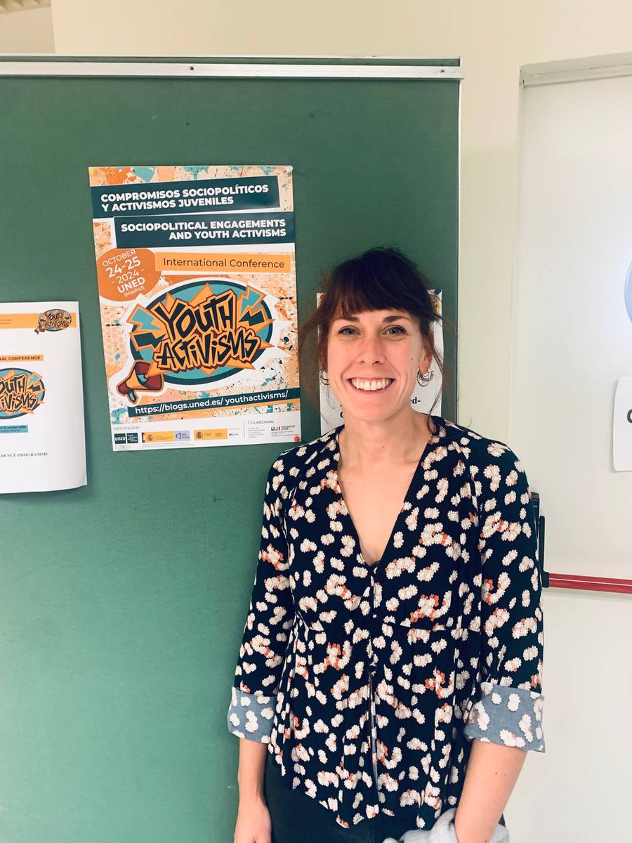 Lara (@laramorcillo6) on Twitter photo From these two days in Madrid at the <a href="/youthactivism/">Youth Activism</a> congress, listening and learning from great referents such as <a href="/sarahpickard2/">Sarah PICKARD 🌳</a> talking about the Do it yourself politics in contemporary youth activism or <a href="/vazquez_melina/">Melina Vazquez</a> and her research on Mileistas youth groups. From these two days in Madrid at the <a href="/youthactivism/">Youth Activism</a> congress, listening and learning from great referents such as <a href="/sarahpickard2/">Sarah PICKARD 🌳</a> talking about the Do it yourself politics in contemporary youth activism or <a href="/vazquez_melina/">Melina Vazquez</a> and her research on Mileistas youth groups.