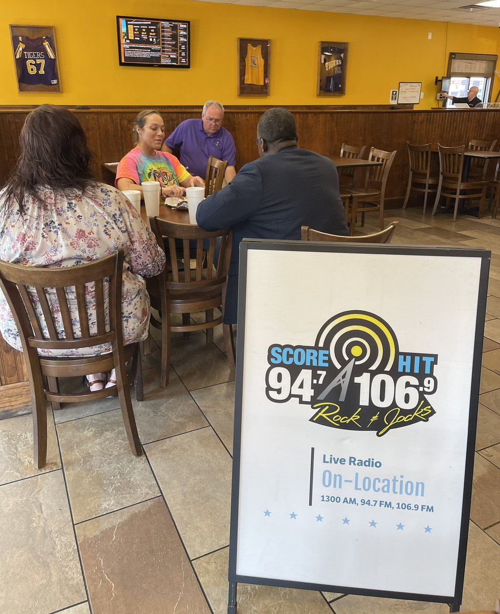 Live at Louie’s today with River Region Sports from 12-2.