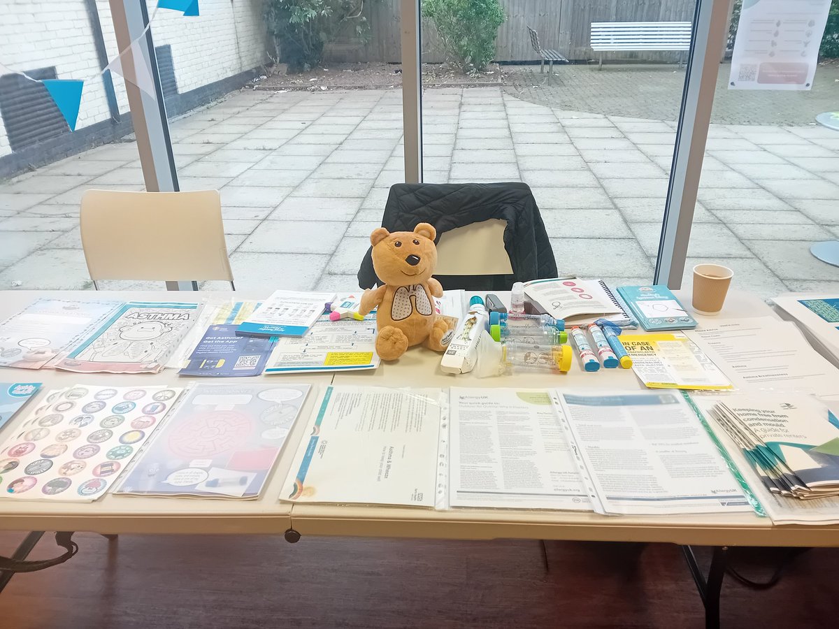 Spreading the Asthma and Eczema Love at CCG School Health Event