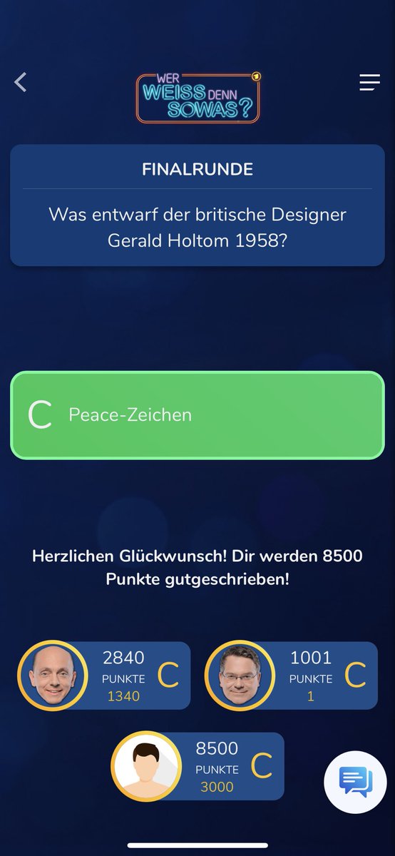 BoberPeter's tweet photo. So besonders schwer fand ich die Sendung heute eigentlich nicht. #Werweissdennsowas https://t.co/6y8nmxbBQU