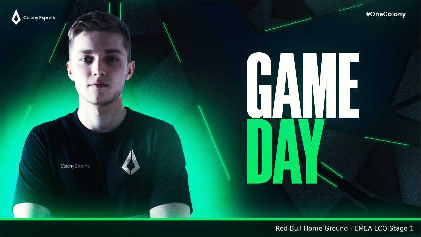 colonyesportsgg's tweet photo. Game Day π
Red Bull Home Ground - EMEA LCQ Stage 1
#OneColonyπ
* Today there will be no stream and we will update results in the comments https://t.co/FsRwli4zvW