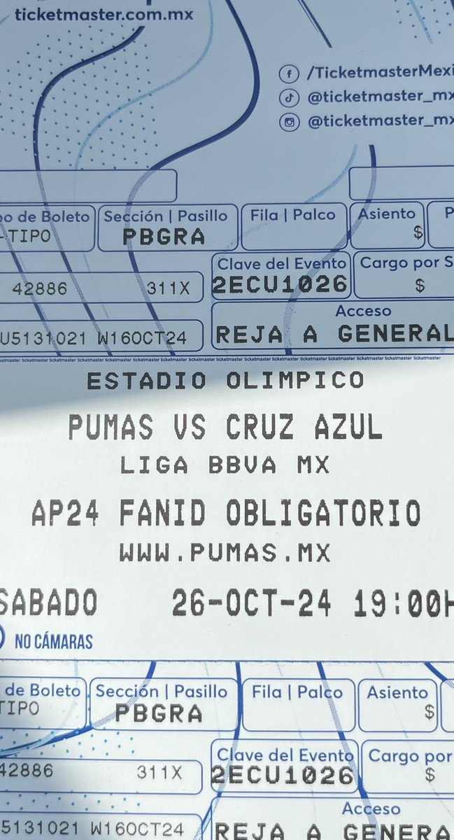 😼Pumas vs Cruz Azul 🚂

Genteee, ¿quieren ganarse un pase doble para el partido de mañana en C.U?

Me tienen que seguir a mi y <a href="/adrenalina/">life</a>, darle like y rt y comentar un jugador que portó ambas playeras. 

Mañana a las 10:00 am anunciaré al ganador.