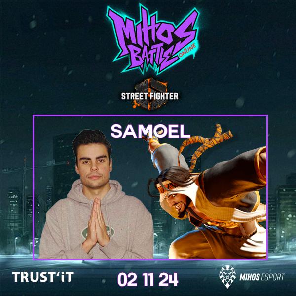 MihosEsport's tweet photo. 🥊 HERE COMES A NEW CHALLENGER !🥊
2 nouveaux joueurs pour le MihosBattle Online !
🇸🇪 @SundellJoel et 🇪🇸 @SamoelFGC !
💰500€
📅2 Novembre 2024
📺ttv/mihosesport
Devinerez-vous les prochains joueurs?
#MIHWIN #TrustIt #MIHBONLINE https://t.co/MvG6JQiJFL