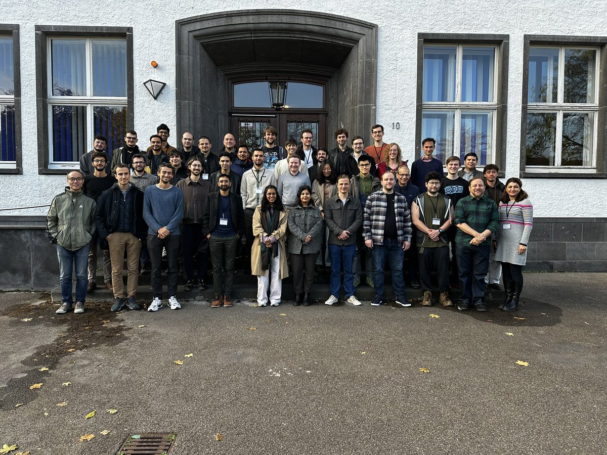 nicoli_kim's tweet image. That’s a wrap! 🤩🙏🏻
Thank you everyone for making this possible and so enjoyable!
Stay tuned for a second edition in a couple of years! 😉
#ML4PhysChem #workshop #generativeAI #AI4Science