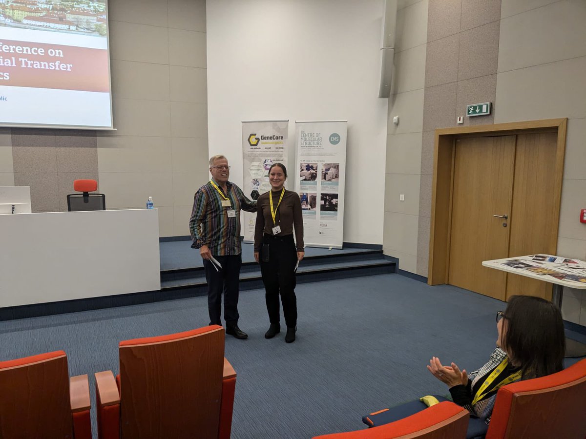 Veronika Somova (@somova_nika) on Twitter photo It was an honor to present my research at the very first #HMTD2024 meeting dedicated to mitochondrial transfer and dynamics in <a href="/BIOCEV_science/">BIOCEV_SCIENCE</a> and receive one of the three best poster prizes! ❤️ Thanks to professor Jiří Neužil for organizing such a wonderful event! It was an honor to present my research at the very first #HMTD2024 meeting dedicated to mitochondrial transfer and dynamics in <a href="/BIOCEV_science/">BIOCEV_SCIENCE</a> and receive one of the three best poster prizes! ❤️ Thanks to professor Jiří Neužil for organizing such a wonderful event!