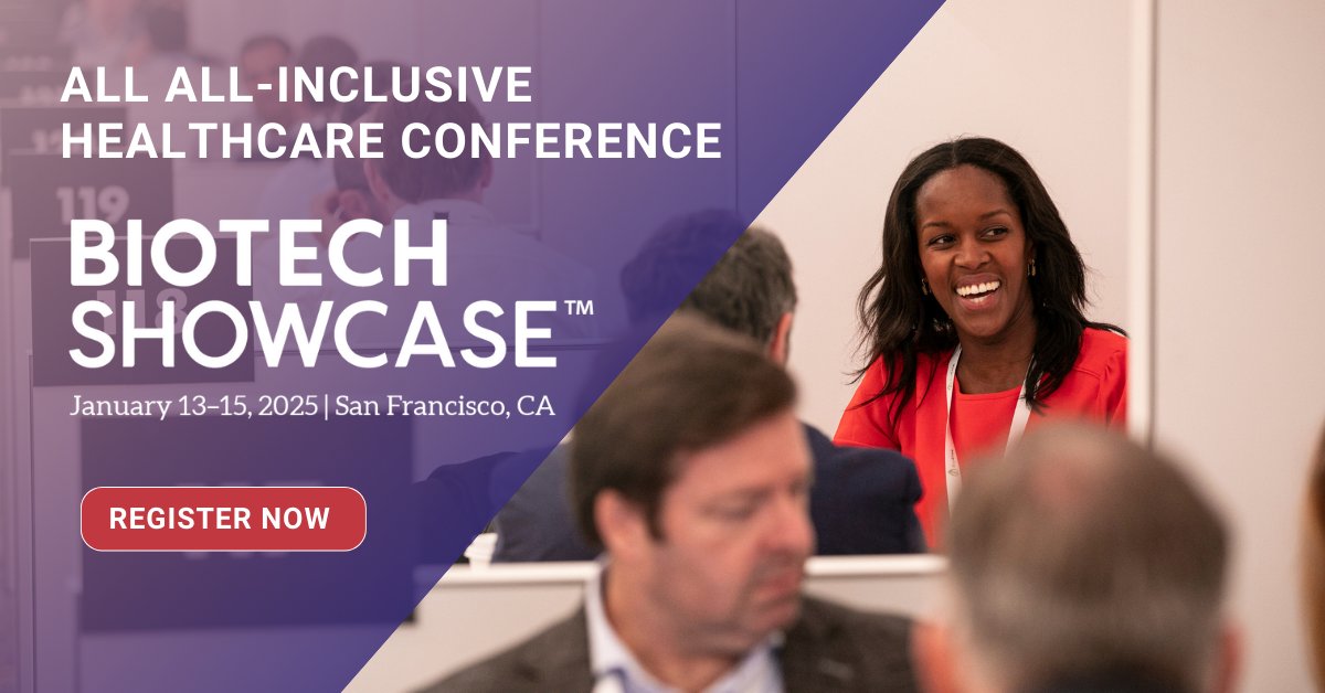 #BiotechShowcase is the premier investor conference for private, small-cap, seed and techbio companies, offering a prime opportunity to connect with #investors who drive deals forward.

Register before Nov. 8 and save €400 &gt;&gt; spr.ly/6016qAO9y
