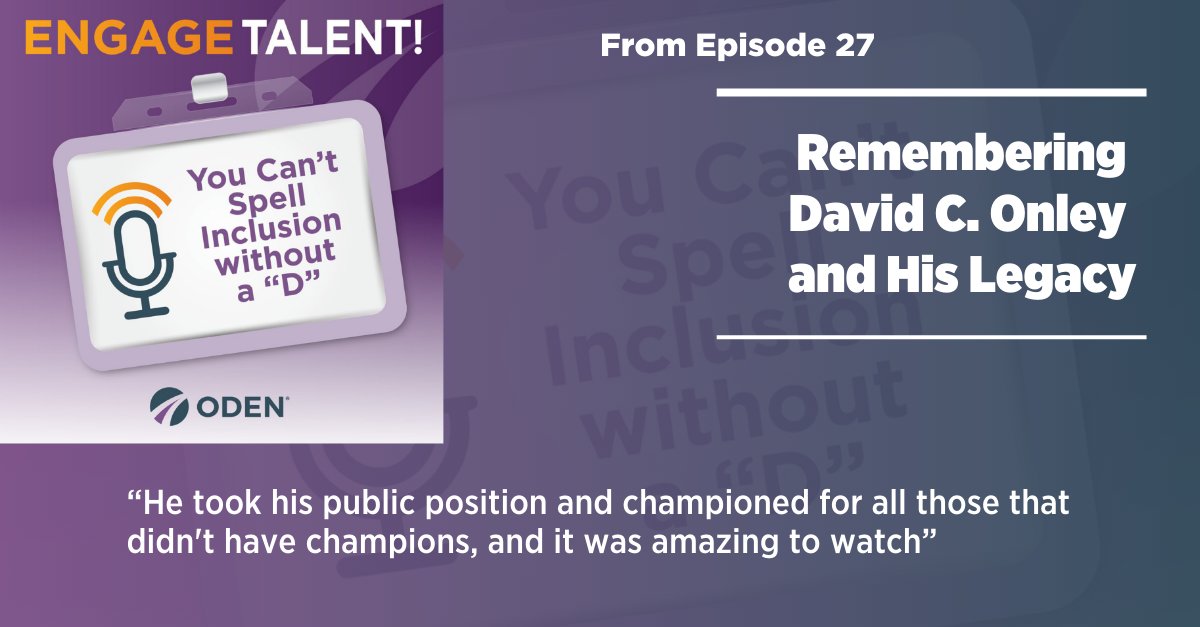 Here in Ontario, the name David C. Onley is synonymous with #ChampioningDisabilityInclusion in employment &amp; #Accessibility. He left a legacy that made a major impact. Read excerpt of reflective conversation from Ep. 27 of #YouCantSpellInclusionWithoutAd: bit.ly/4fagXSm