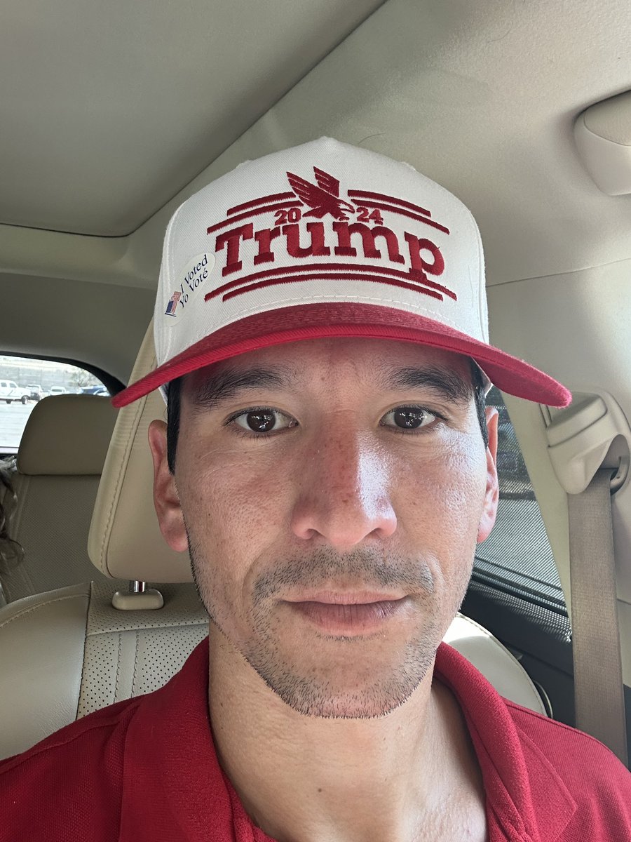 3rd time Trump supporter, 1st time Trump voter 🇺🇸