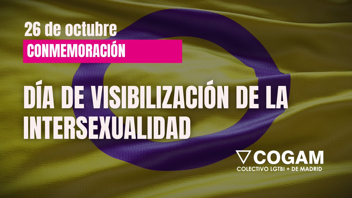 💛💜 En el Día de la Visibilidad Intersexual, reafirmamos nuestro compromiso de apoyar la autonomía y los derechos humanos de la comunidad intersexual.

📢 No más silencios, no más intervenciones sin consentimiento.