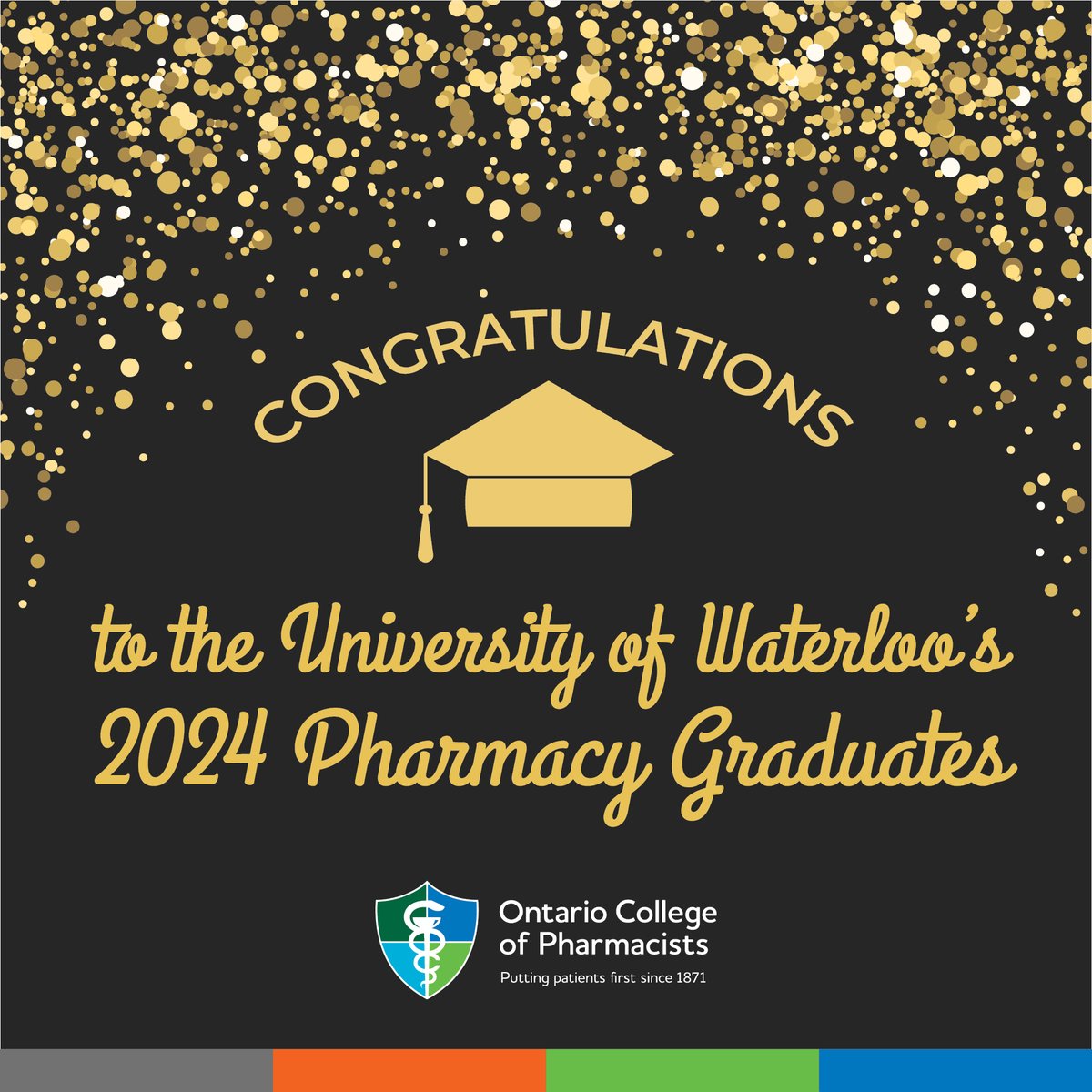 OCPInfo's tweet photo. Best wishes to the graduates of the @UWPharmacy program at today’s convocation ceremony. Congratulations on your achievements, and much success in the future!  #UWaterlooGrad 🎓 https://t.co/egoBa2smoR