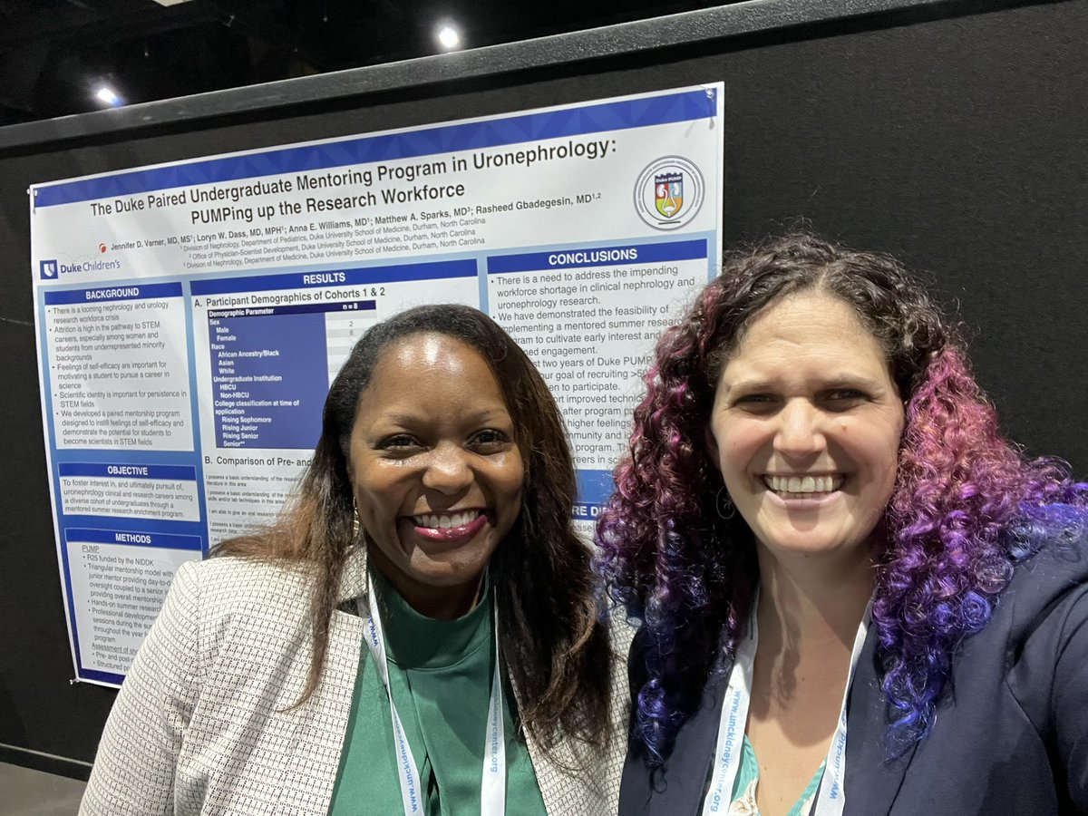 Jenny Varner (@drjennyv) on Twitter photo Honored to have the wonderful <a href="/Dr_KeishaGibson/">Keisha Gibson</a> as the first visitor at my poster on Duke PUMP. Come learn more at poster 1 in the back corner of the convention hall. #KidneyWk #NCTRIO #KUHTRIO #ASNKids2024 <a href="/GbadegesinLab/">Gbadegesin Lab</a> <a href="/Nephro_Sparks/">Matthew Sparks, MD</a> <a href="/DukeKidney/">Duke Kidney</a> Honored to have the wonderful <a href="/Dr_KeishaGibson/">Keisha Gibson</a> as the first visitor at my poster on Duke PUMP. Come learn more at poster 1 in the back corner of the convention hall. #KidneyWk #NCTRIO #KUHTRIO #ASNKids2024 <a href="/GbadegesinLab/">Gbadegesin Lab</a> <a href="/Nephro_Sparks/">Matthew Sparks, MD</a> <a href="/DukeKidney/">Duke Kidney</a>