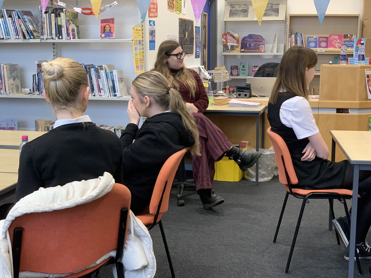 Linwood High School Library tweet media