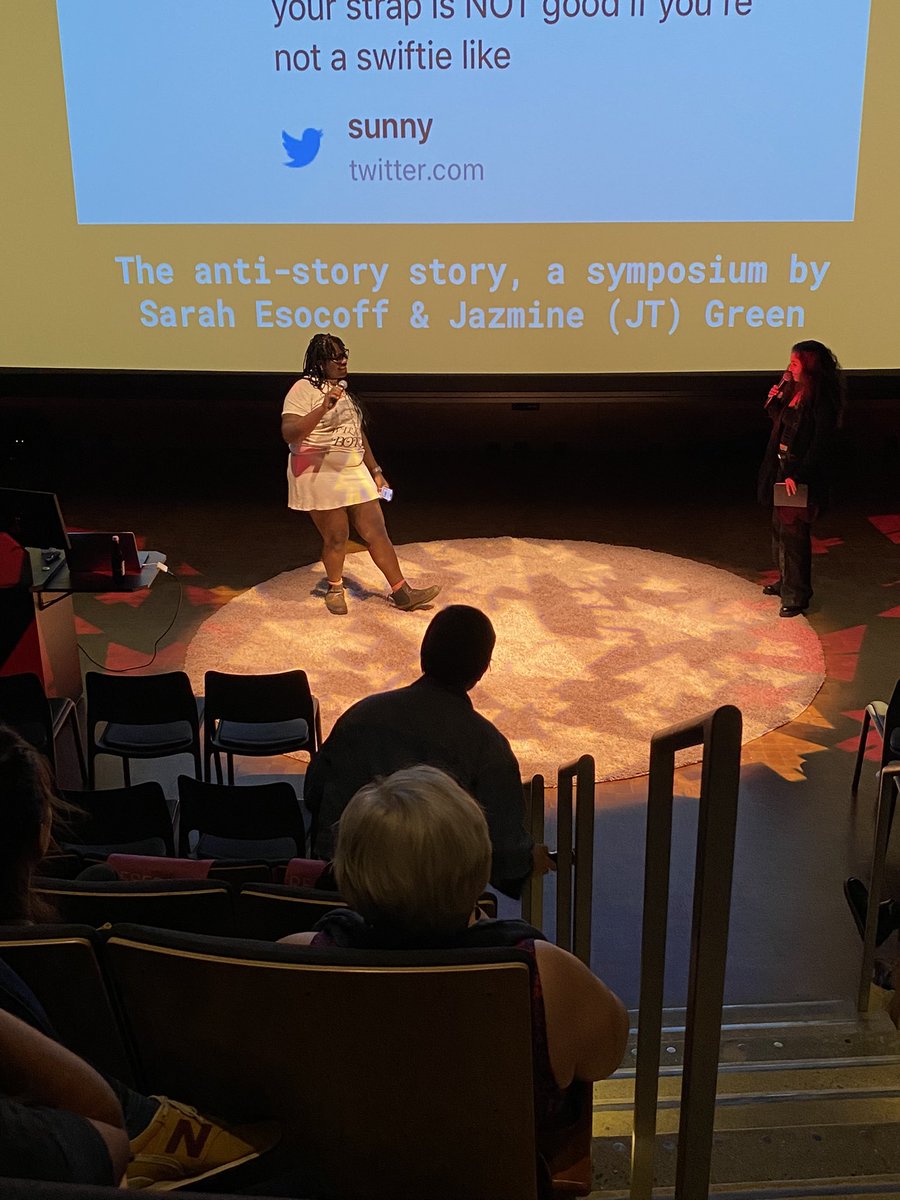 Starting now: afternoon sessions! A dive into Gaylors in the auditorium and  “Sound is Physical” in the CMC 🎙️🎵