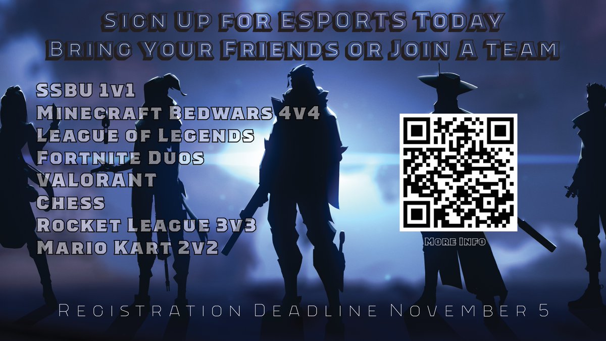 Esports Registration newsletter is live: 3 Steps to Register - Esports Research Review - AVHS Esports Info. 
Read the full text here: mailchi.mp/94ef6a84f6b7/a…
