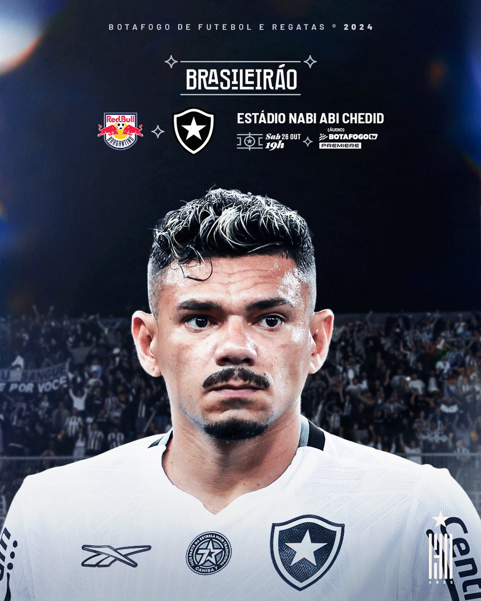Botafogo's tweet photo. Neste sábado o desafio é pelo Campeonato Brasileiro! 🔥💪🏾 #VamosBOTAFOGO https://t.co/UyRNwy29b3