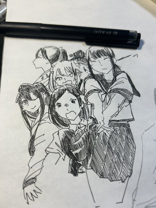 せっかくだからいろいろ描いた 