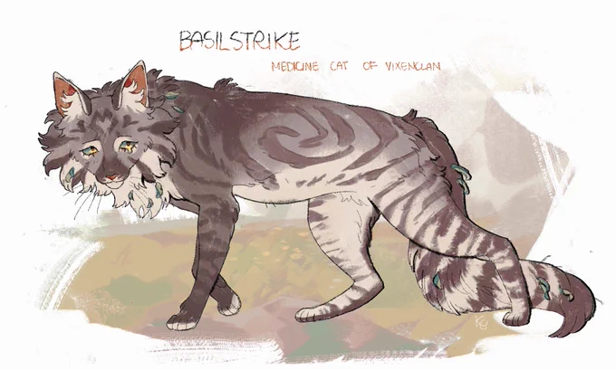 Basil can never catch a break#warriorcats 
